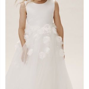BHLDN flower girl dress
